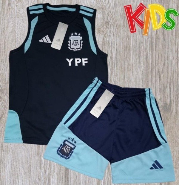 Producto - Conjunto Musculosa AFA Azul 2026/27 Niños