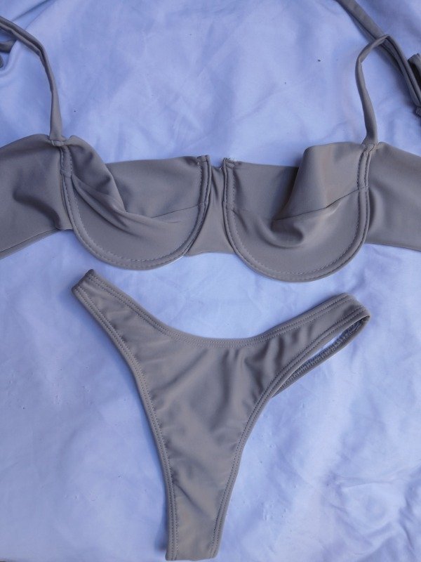 Bikini con aro vison talle 85