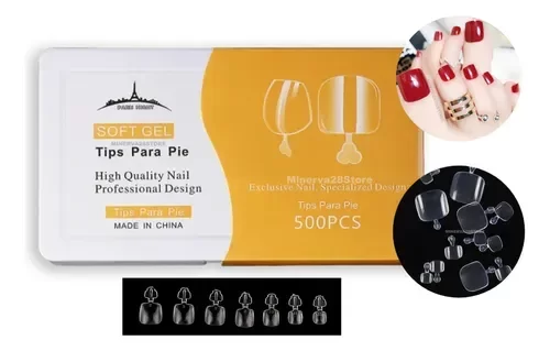 Producto - Paris Night Tips x500 para Pies