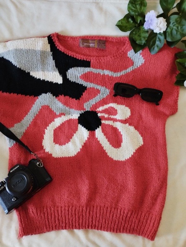 Remera tejida vintage WORTHINGTON