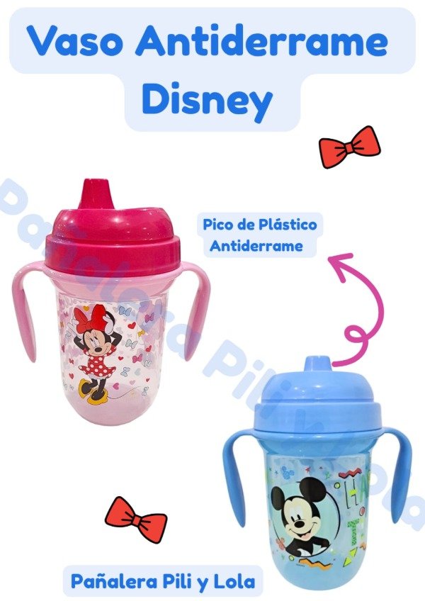 Producto - Vaso Antiderrame Disney (Consultar modelo disponible)