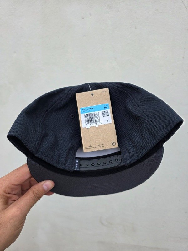 Jordan brand pro snapback black/white — imagen 12