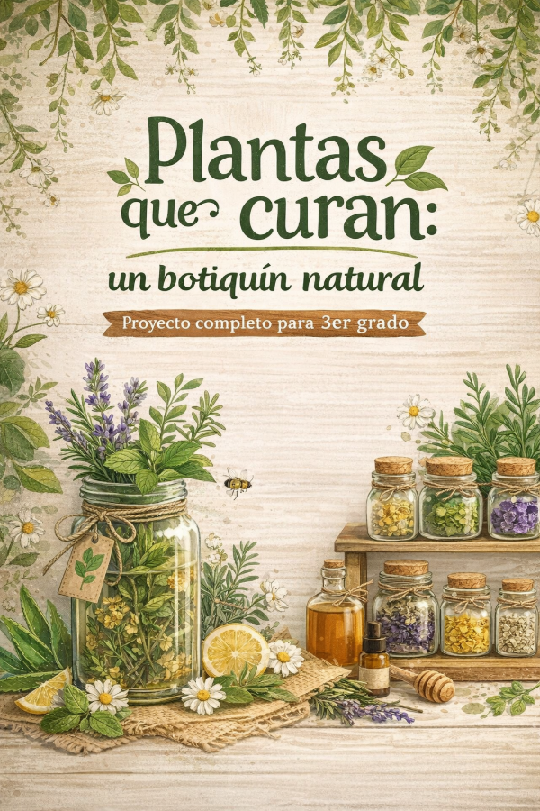 Producto - Proyecto: "Plantas que curan: un botiquín natural"