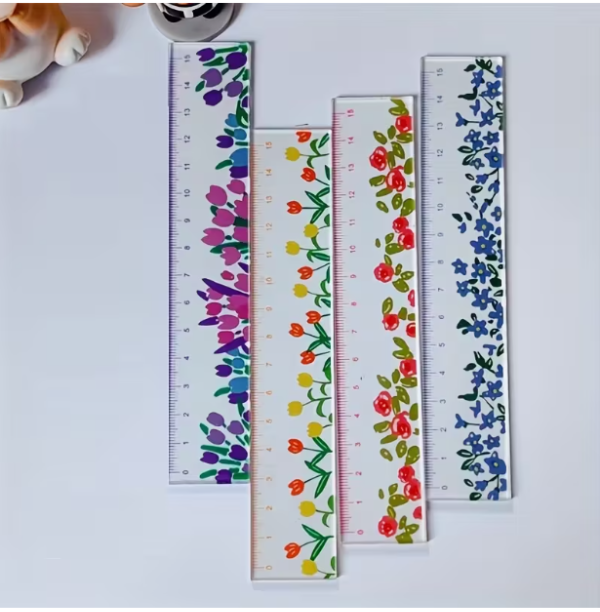 Producto - REGLAS FLOREADAS 15 CM