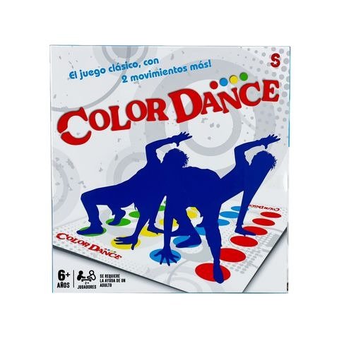 Producto - JUEGO COLOR DANCE TWISTER EN CAJA 20X20CM