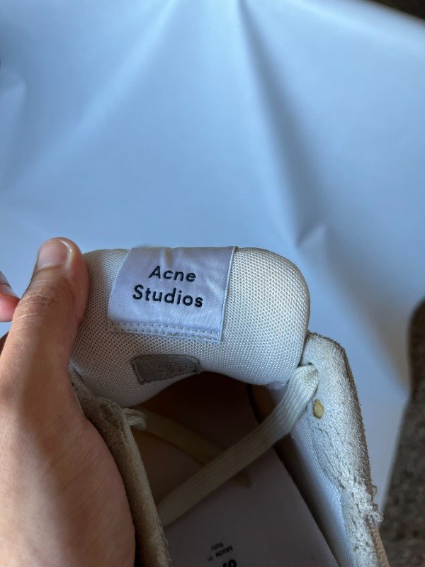 Producto - Acne Studios Bla Konst Ballow Low Top Canvas - 6