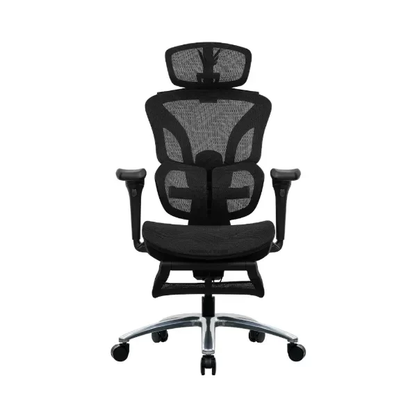 Producto - SILLA GAMER FORMULA V ERGOLUX 4 MESH BLACK