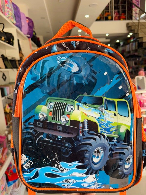 Producto - MOCHILA 12" ESPALDA TURBO CAR