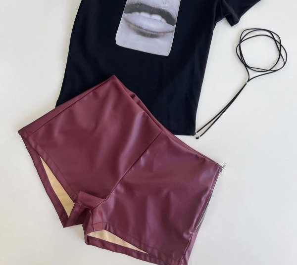 Producto - Short NY bordo
