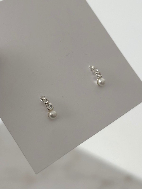 Producto - Aros cubic perla