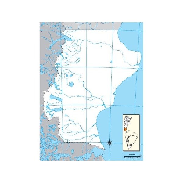 Producto - MAPA N3 SANTA CRUZ POLÍTICO