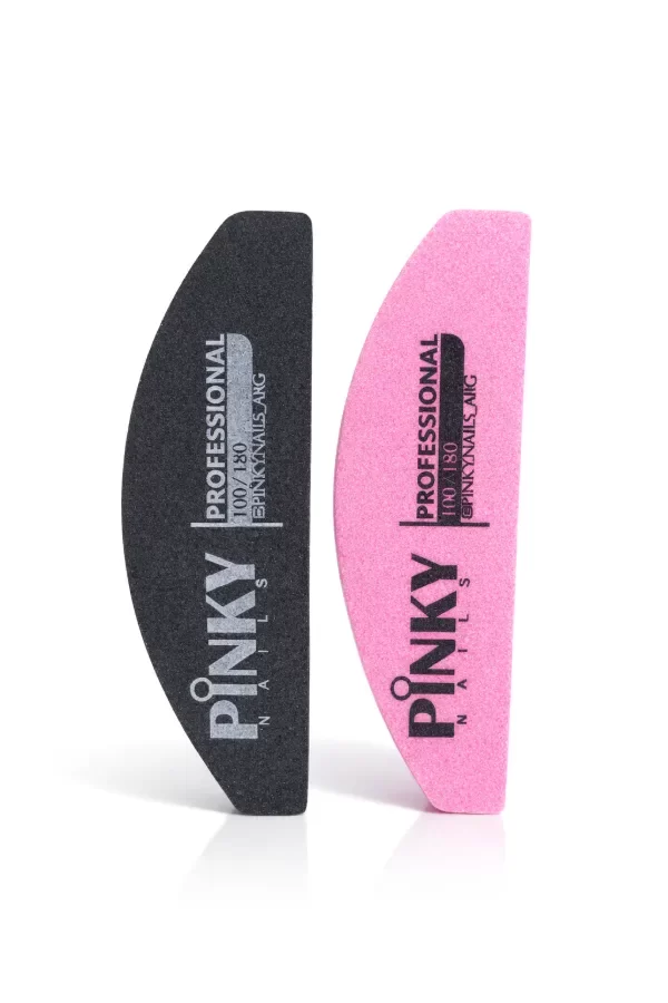 Producto - LIMA SPONGE MINI MEDIALUNA 100/180 PINKY