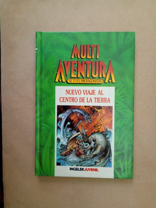 Producto - Nuevo viaje al centro de la Tierra - Montero Azpiri - Ingelek 1986 - Tapa dura