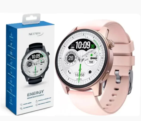 Producto - Reloj INTELIGENTE SMARTWATCH NETMAK ENERGY BT5.3 llamada manos libres - 0