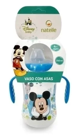 Producto - Vaso con asas 6m+ Mickey