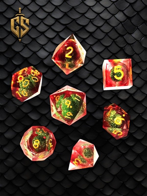 Producto - Transmutación Alquímica - Resina con Centro Liquido