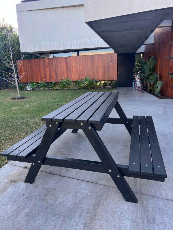Producto - Mesa Canadiense Picnic 6 Personas Madera Plástica - 1