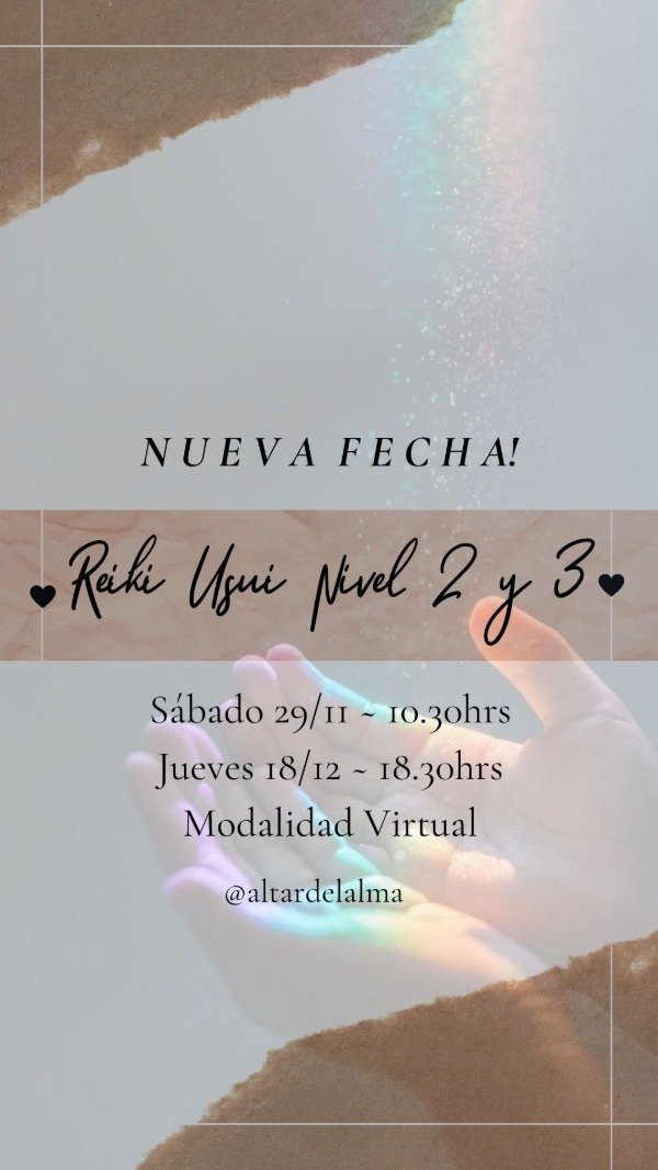 Producto - Iniciación Reiki Usui - Nivel II y III