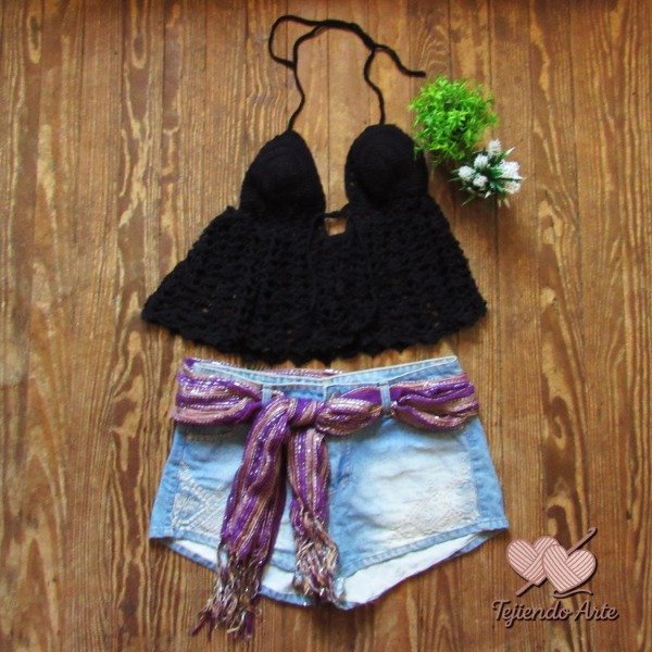 Producto - Top Brisa Negro