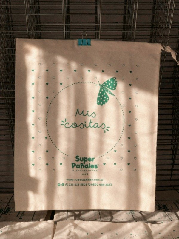 Producto - Bolsas frunce de lienzo 50x60