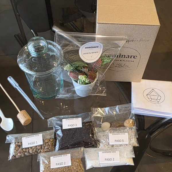 Producto - KIT PARA ARMAR TERRARIOS - 3