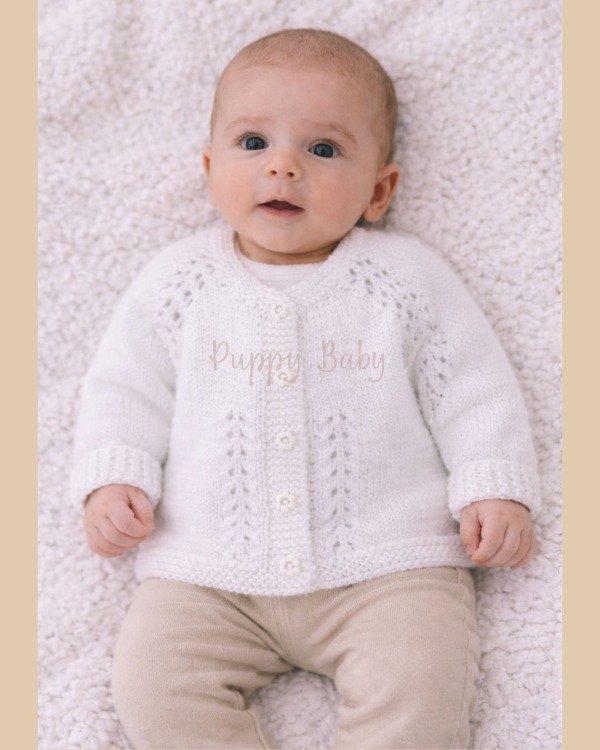 Producto - Saquito Calado - Talle 0-3 meses