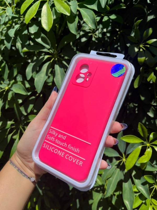 Producto - G13/ G23 Silicona con felpa fucsia