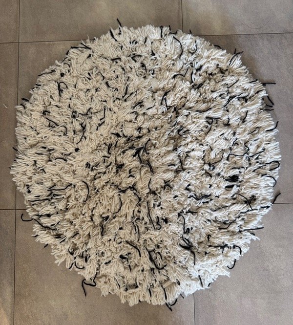 Producto - Alfombra circular ByN