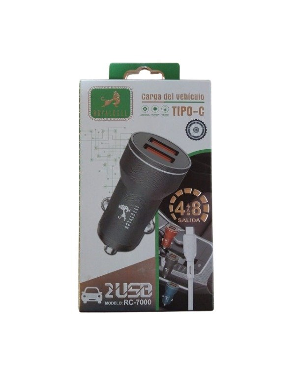Producto - CARGADOR DE AUTO TIPO C