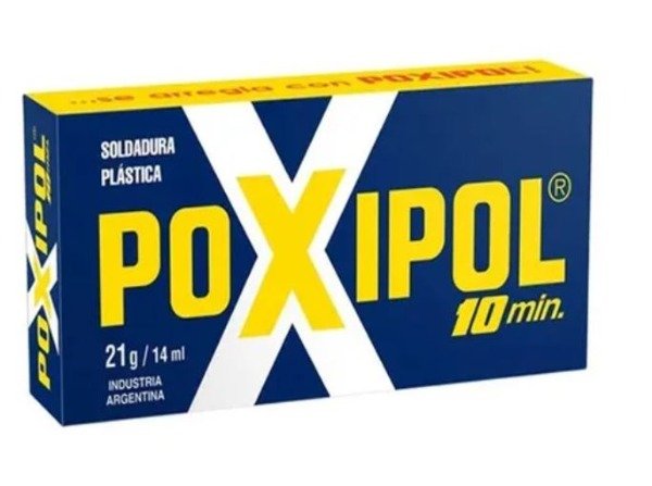 Producto - Poxipol Metálico Gris (10min)