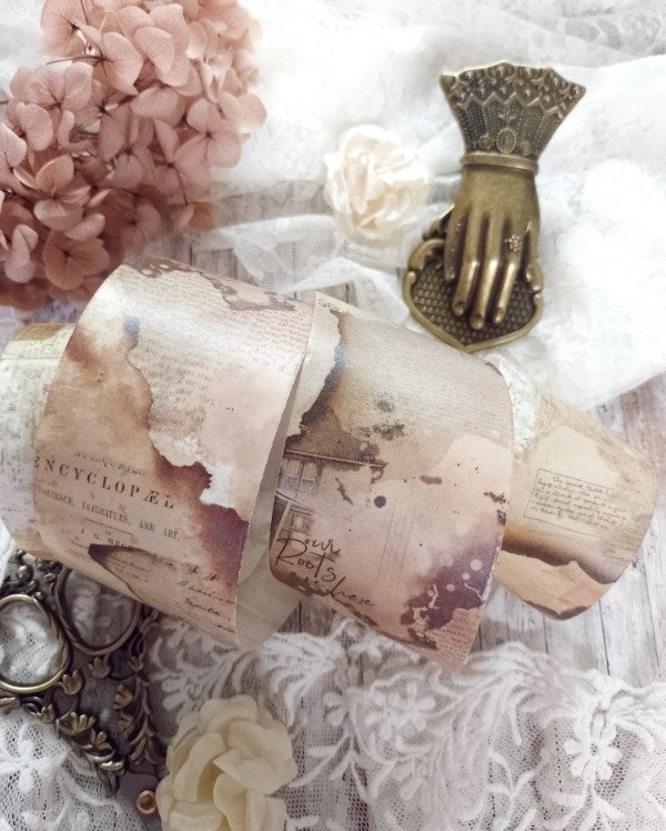 Producto - Washi - Letters burn marks