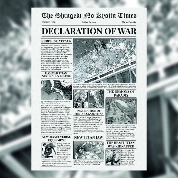 Producto - #01 Declaración de guerra
