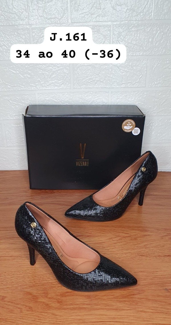Producto - Stiletto vizzano croco negro