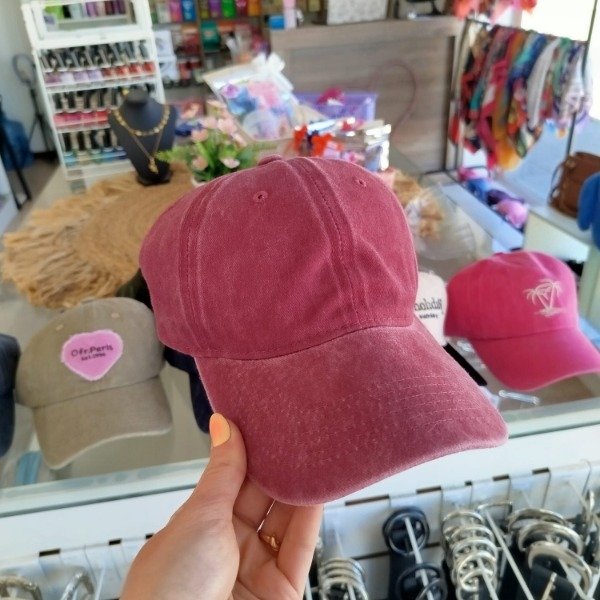 Producto - Gorra vintage bordo