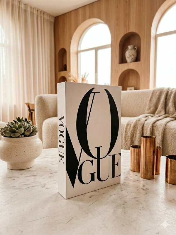 Producto - Libro decorativo tapa ciega MARCAS