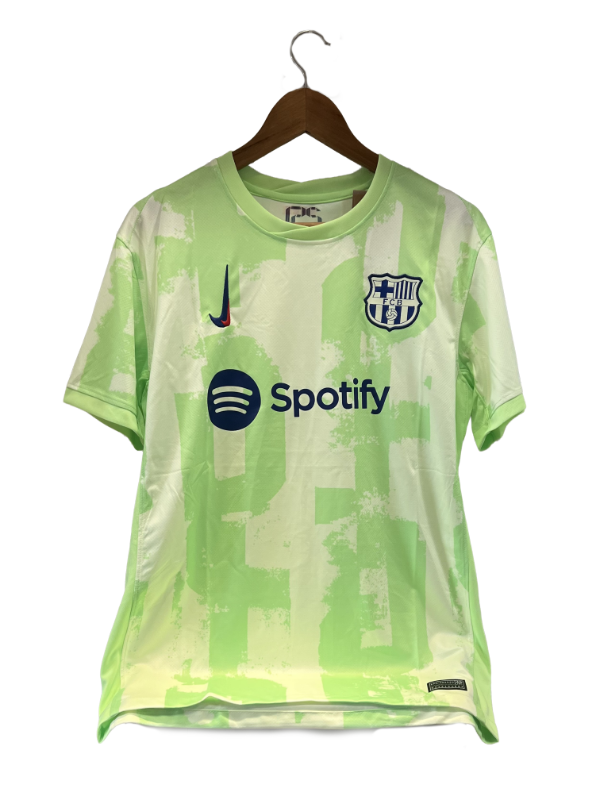 Producto - Camiseta Barcelona alternativa verde fluo 2024-2025 importada