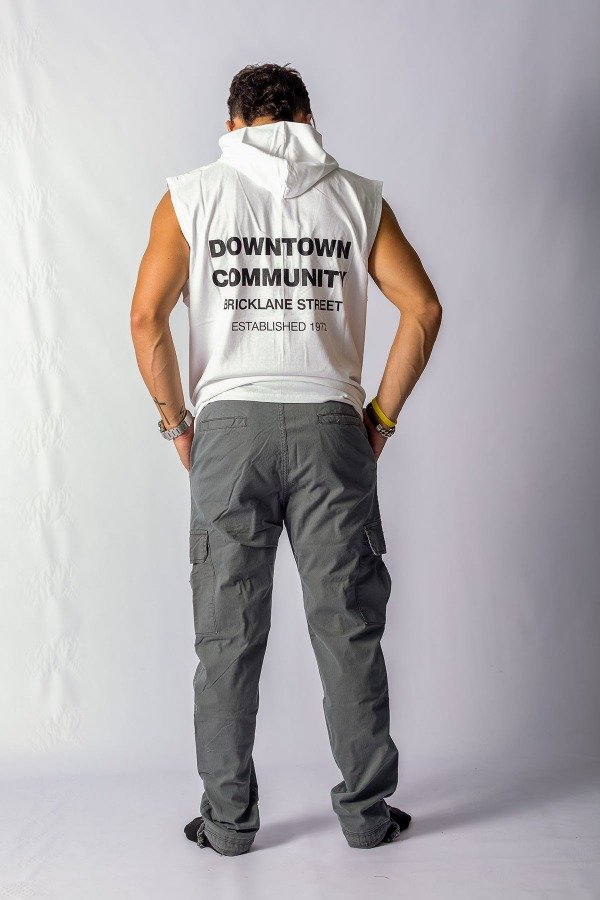 Producto - PANTALON CARGO GRIS