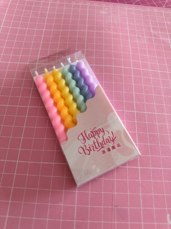 Producto - Velitas pastel modelo 1