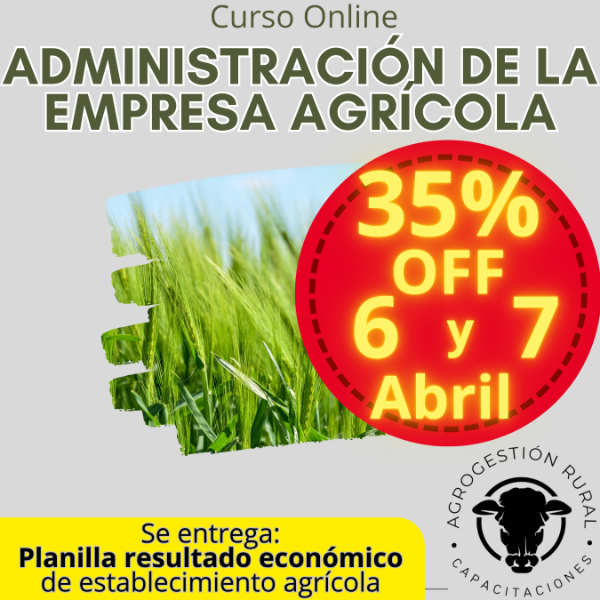 Producto - Curso Online Administración de la empresa agrícola