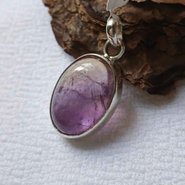 Producto - Dije Plata 925 con ametrino oval