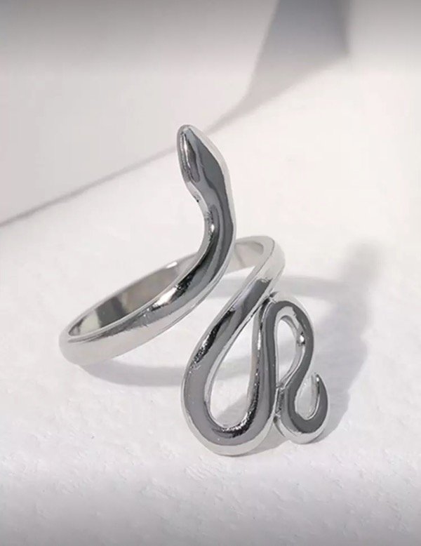 Producto - Anillo acero snake