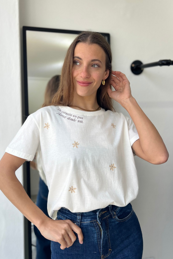 Producto - Remera florece