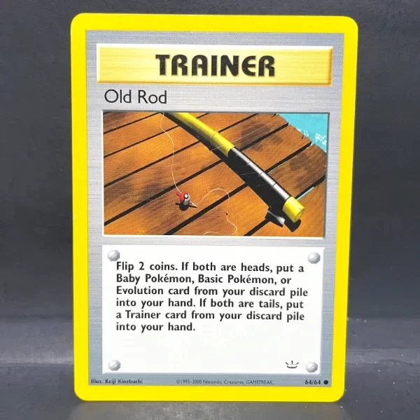 Producto - 2000 POKEMON NEO REVELATION OLD ROD 64/64