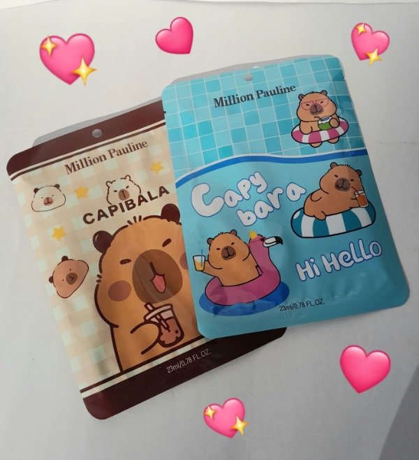 Producto - Mascarillas faciales de capybara