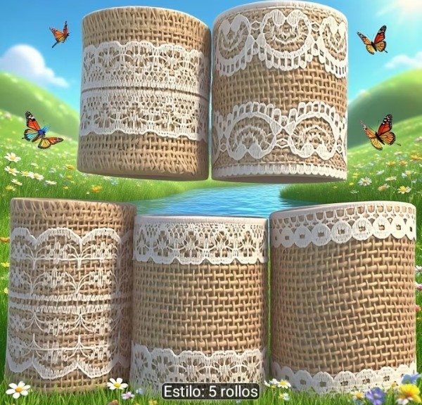 Producto - Kit rollos de cinta arpillera