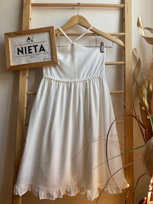 Producto - Vestido Guinea Blanco