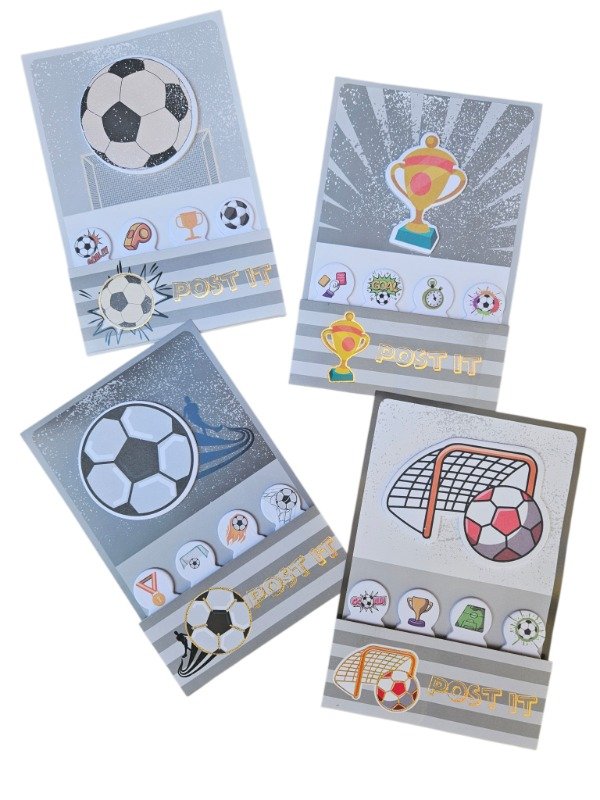Producto - Set notas adhesivas Futbol