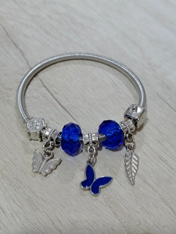 Producto - Pulsera elástica fantasia con dijes 6