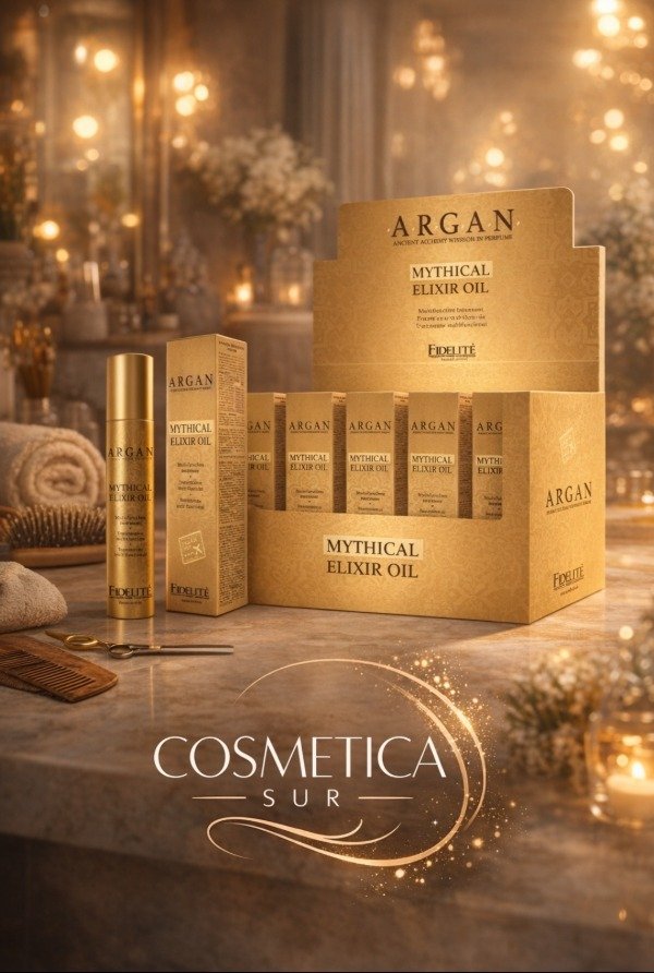 Producto - mythical elixir oil travel size argán fidelite x 12 unid de 10 ml