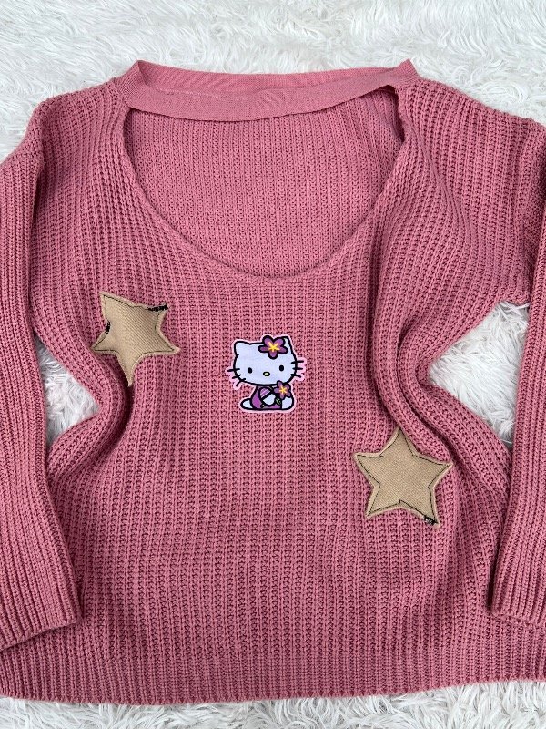 Producto - Suéter rosa Kitty talle S - 4